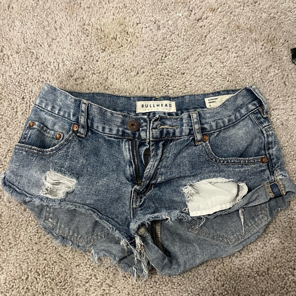 High waisted shorts